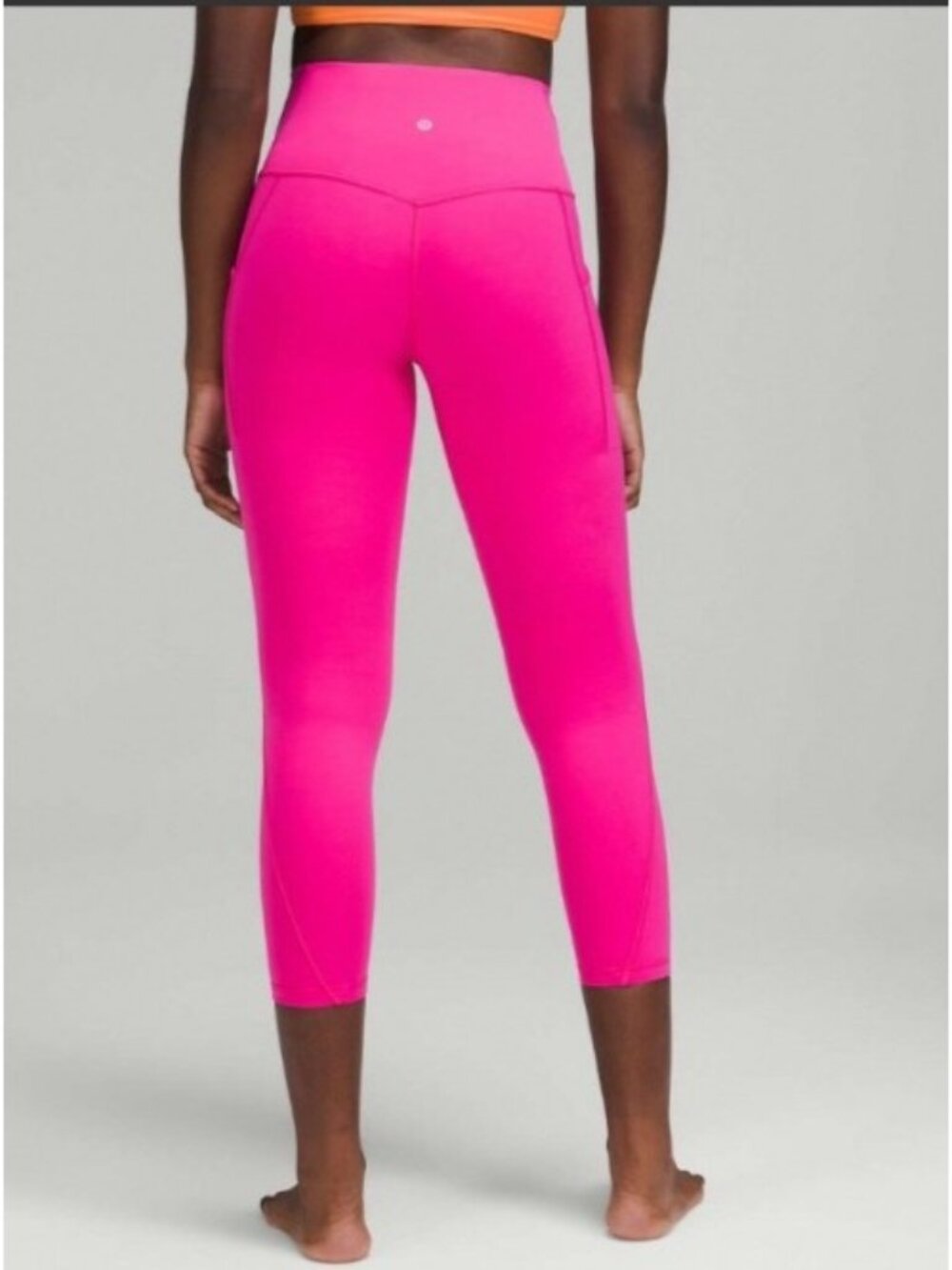 Lululemon Legging Size 4 High Rise Align W/ Side Pockets Sonic Pink Pant